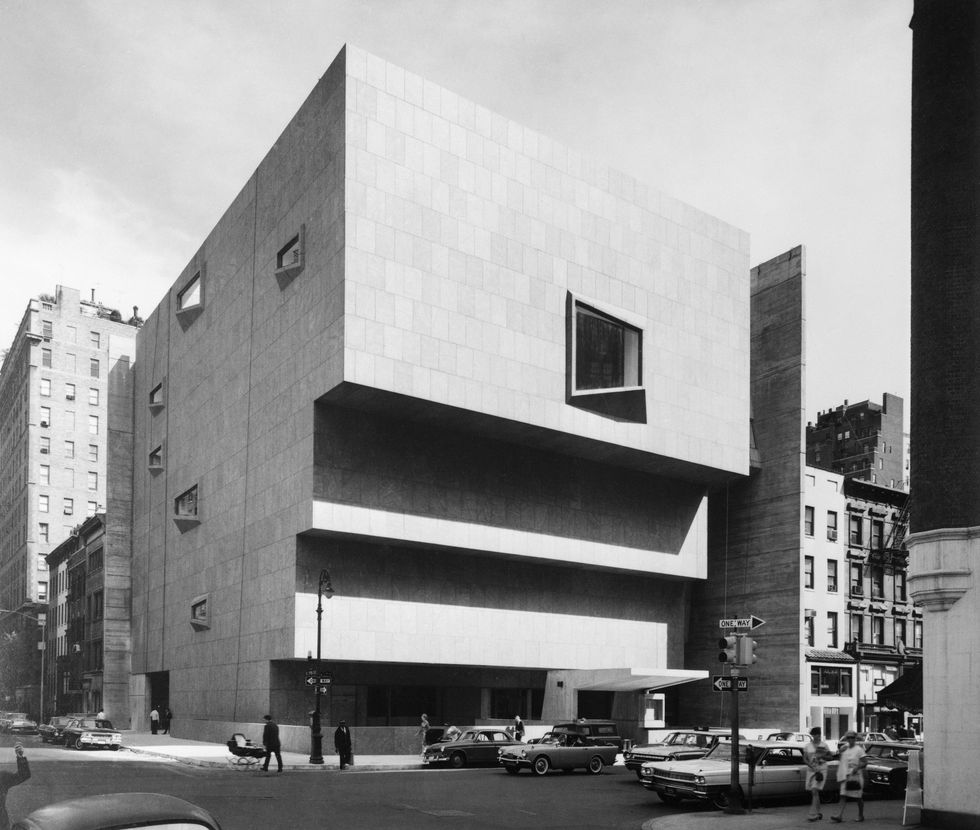 front view of whitney museum
