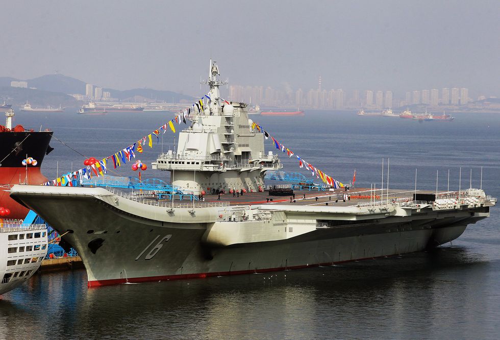 portaerei della marina militare cinese