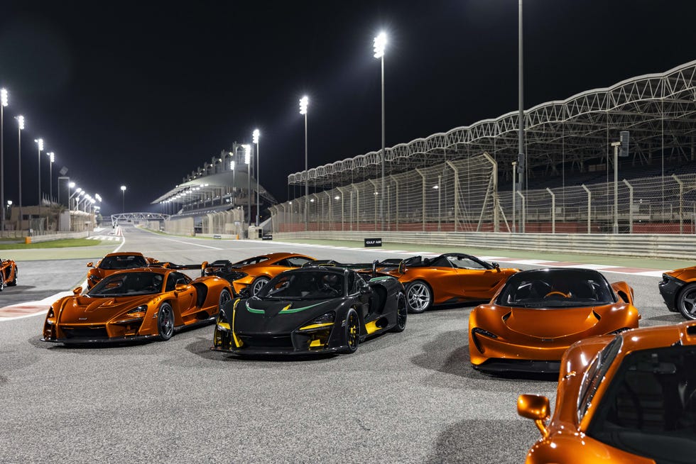 bộ sưu tập xe mclaren 2025