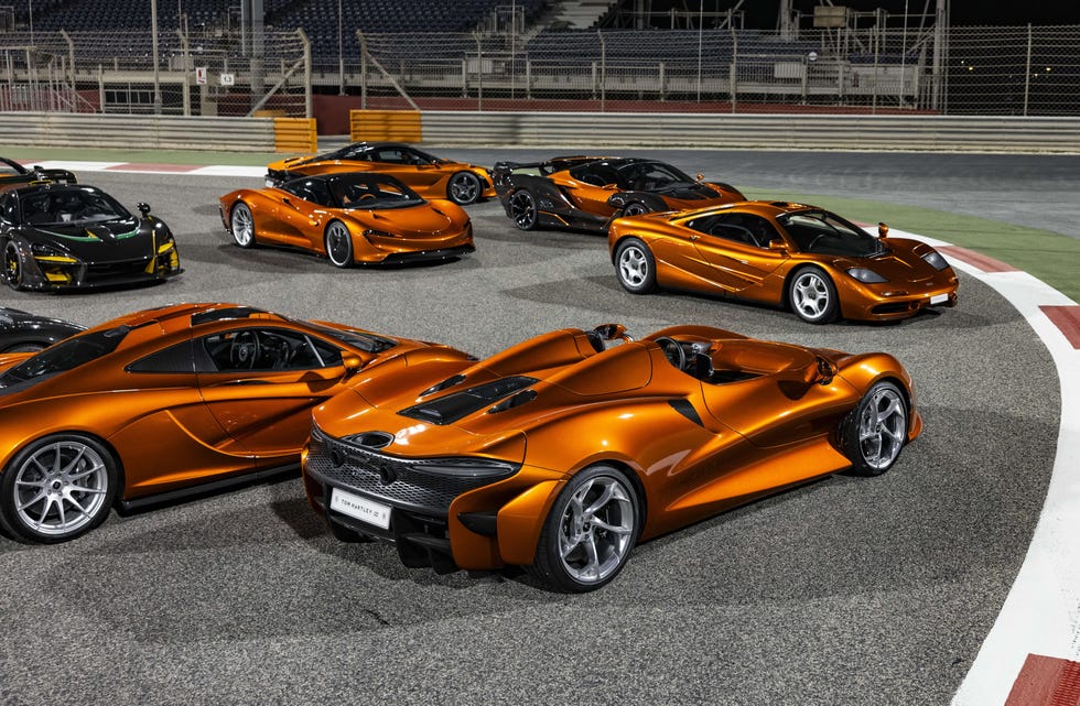 bộ sưu tập xe mclaren 2025