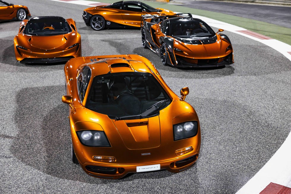 bộ sưu tập xe mclaren 2025