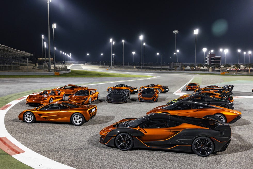 bộ sưu tập xe mclaren 2025