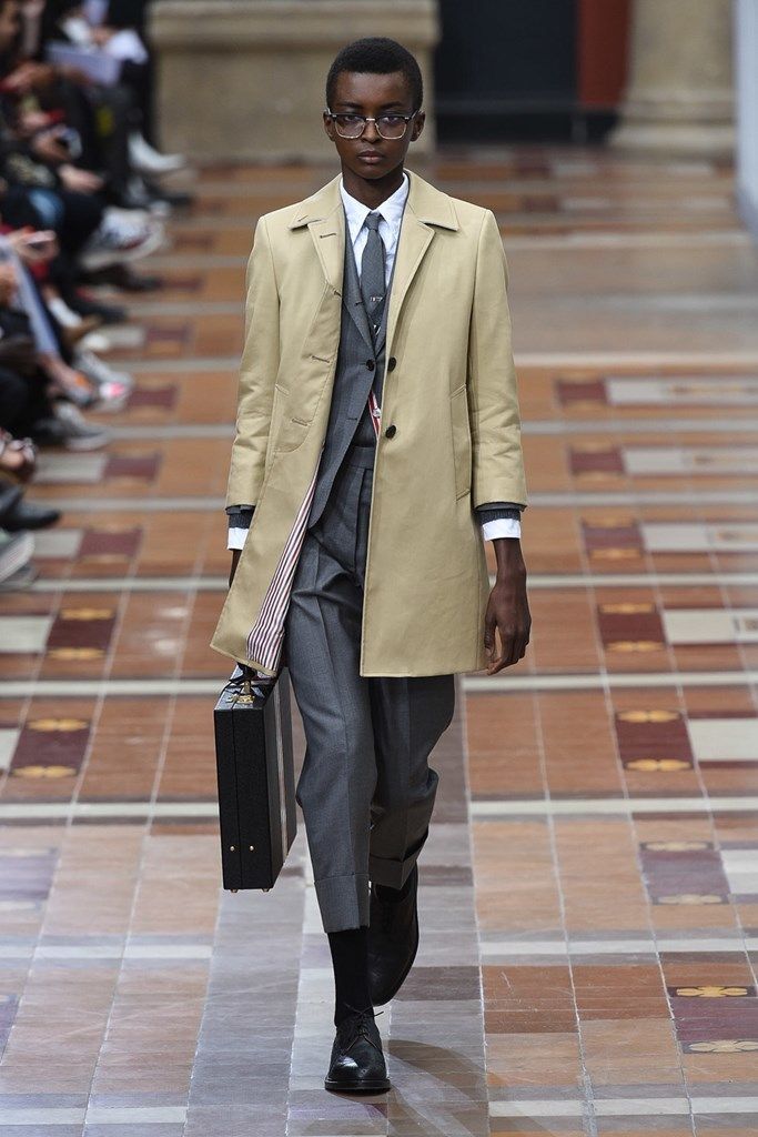 Thom browne hotsell fur coat