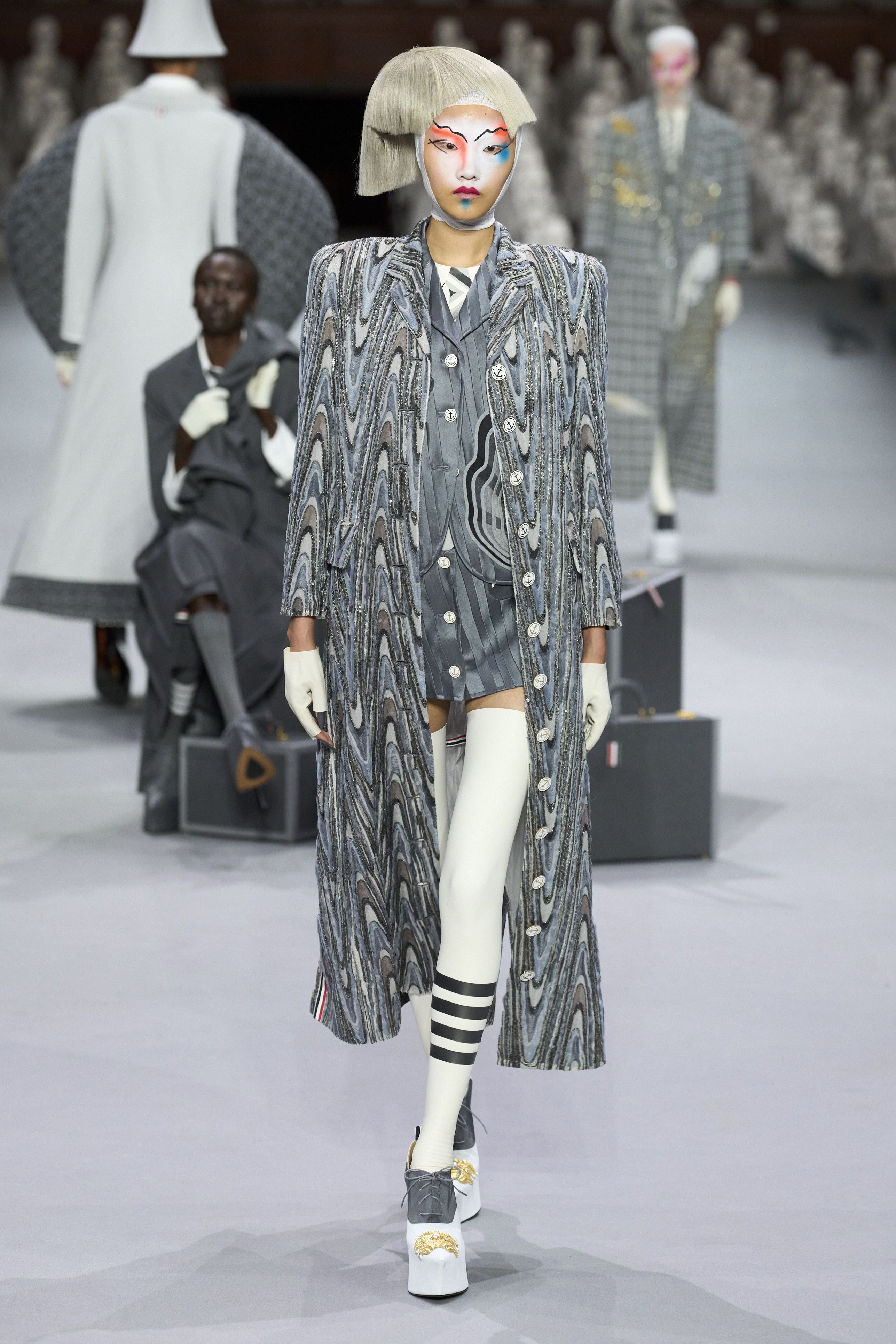 トム ブラウン（THOM BROWNE）」の2023-24秋冬オートクチュール