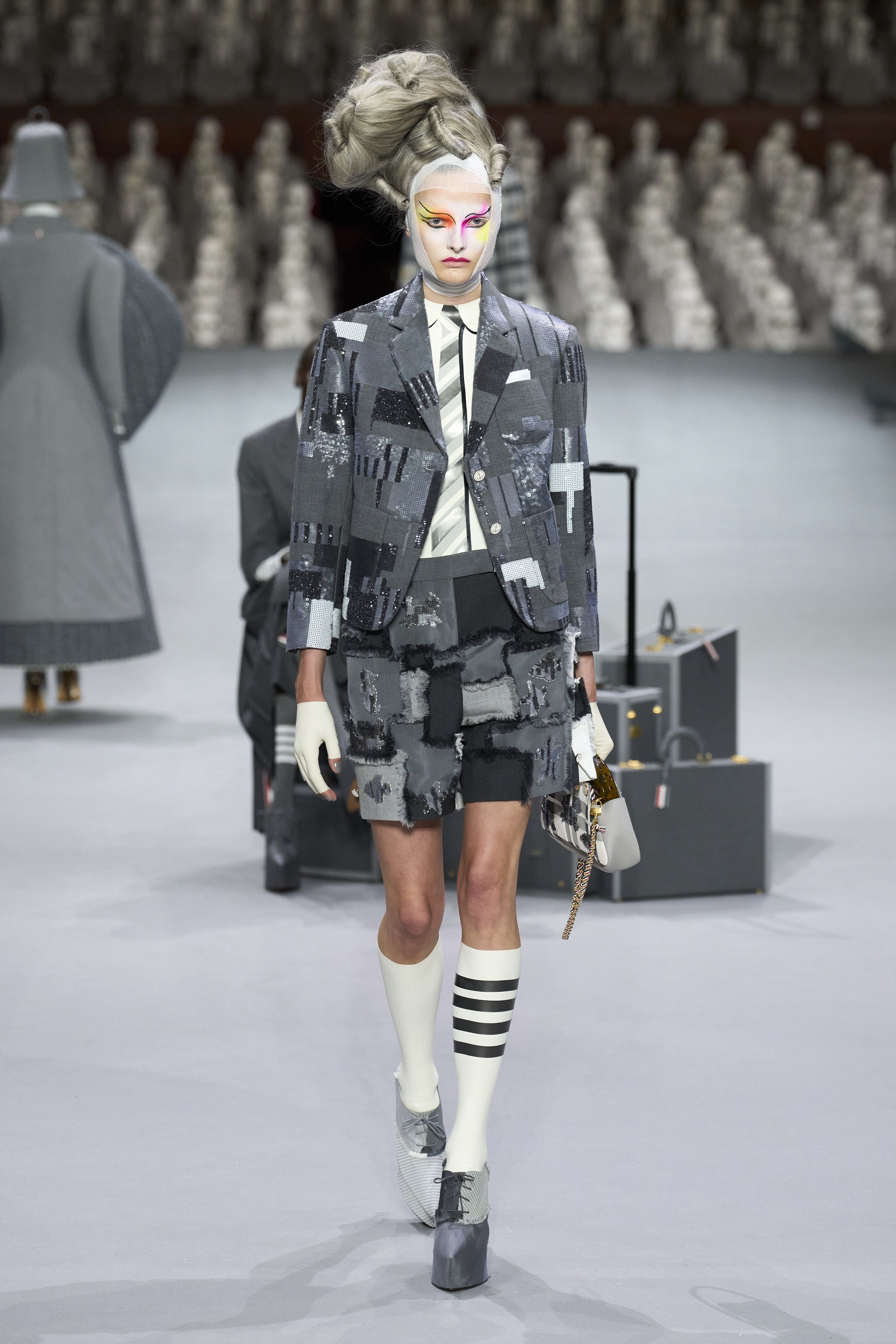 トムブラウン)THOM BROWNE MILANO STITCH ニット FKA239A 00219