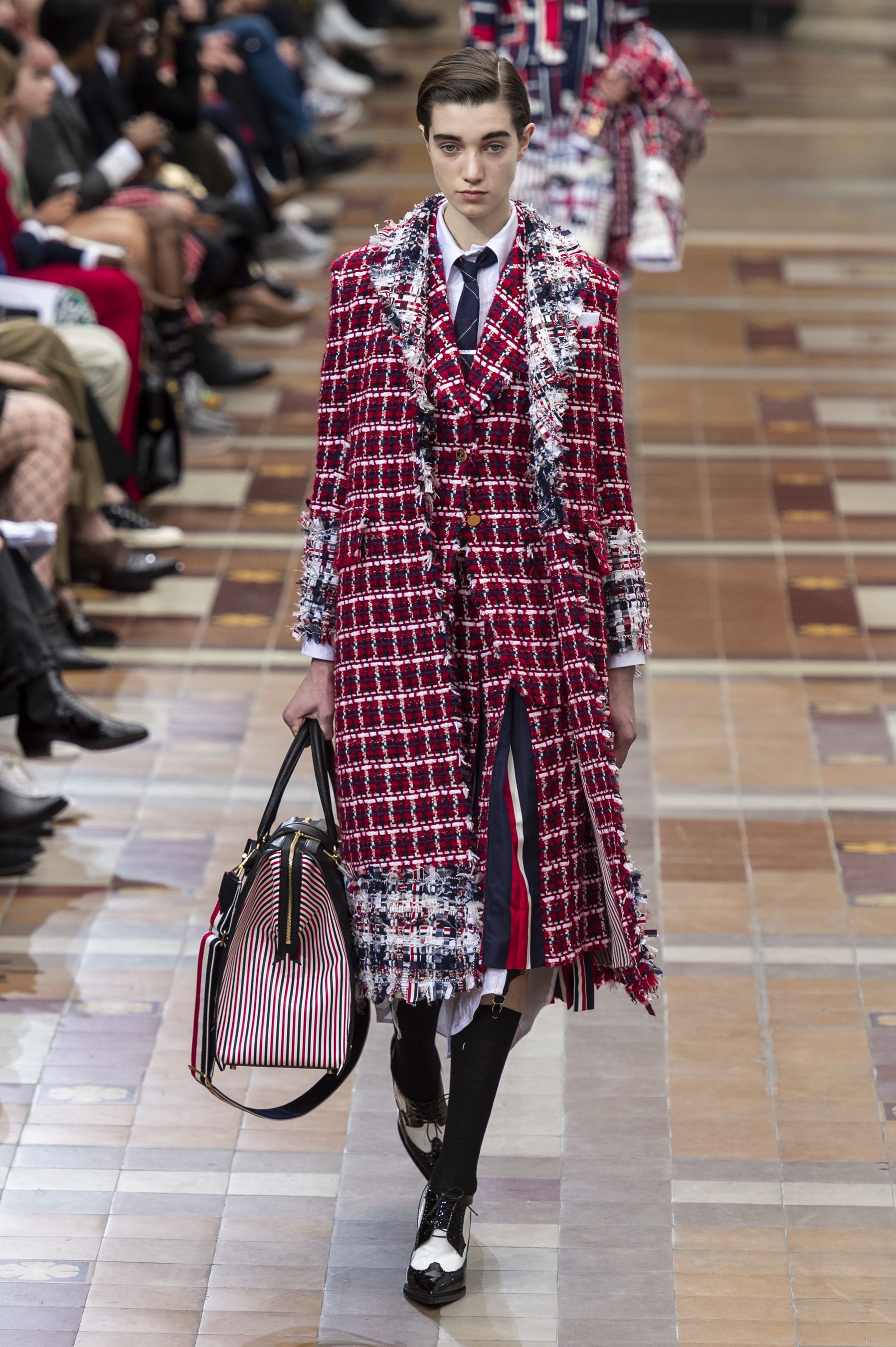 トム ブラウン」(THOM BROWNE)|2019秋冬NY、ロンドン、ミラノ トム ブラウン」(THOM BROWNE)|2019秋冬NY、ロンドン、ミラノ