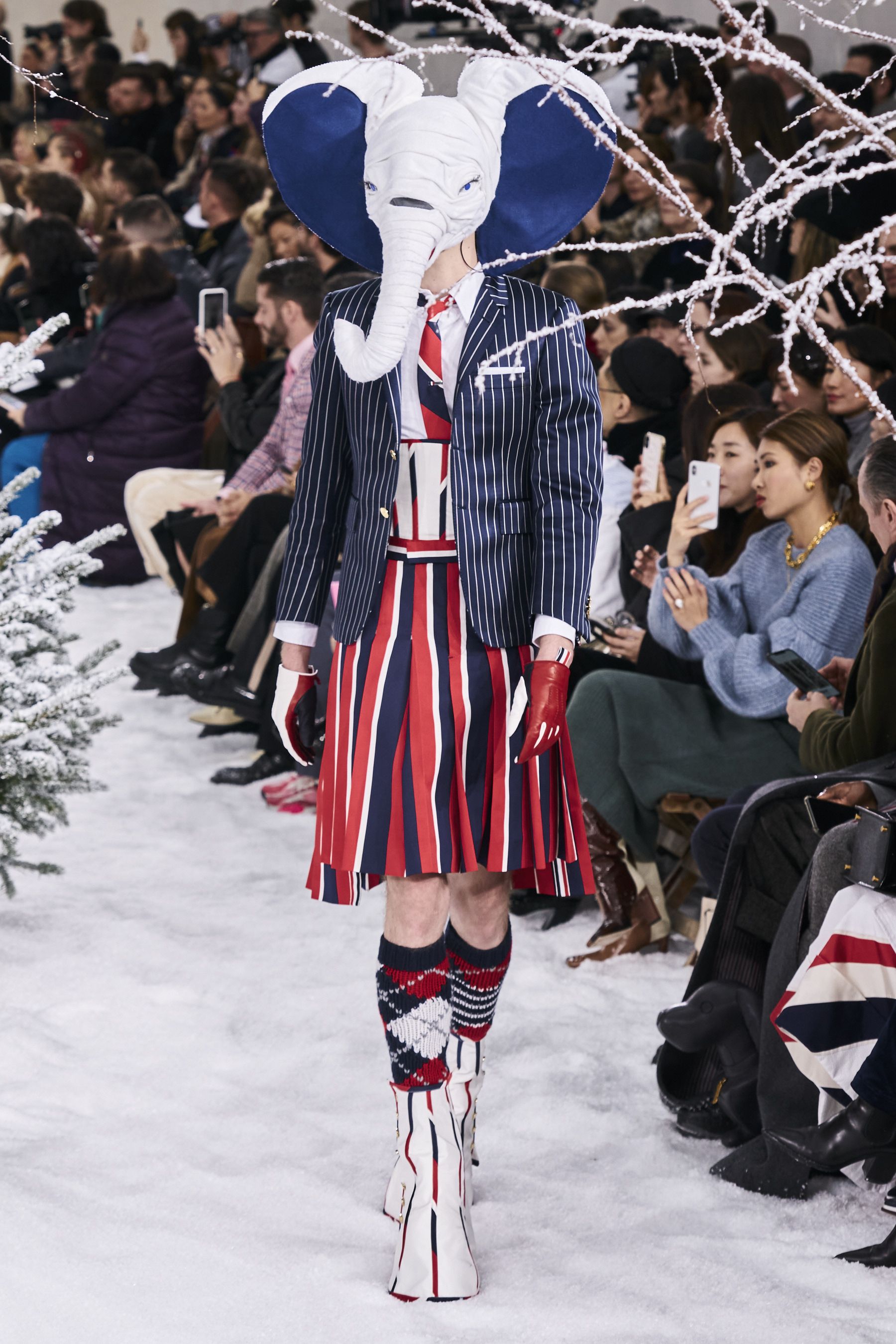 THOM BROWNE トムブラウン ファー付きダッフルコート0