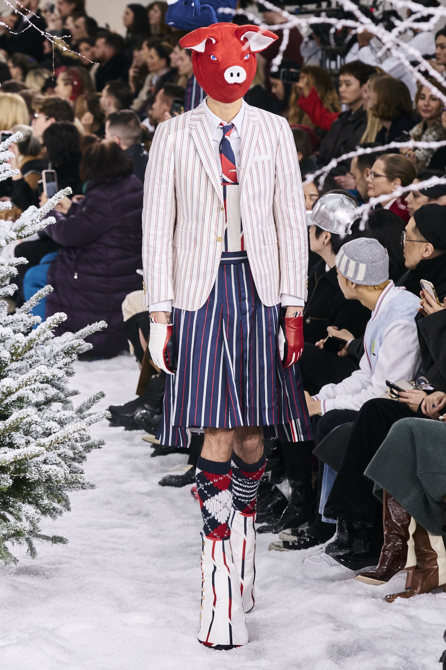 THOM BROWNE トムブラウン rwb トリコロール レインブーツ 長靴 THOM BROWNE トムブラウン rwb トリコロール レインブーツ 長靴