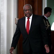 Brett Kavanaugh Sworn In As 114th Supreme Court Justice washington, dc october 08 us supreme court associate justice clarence thomas arrives for the ceremonial swearing in of associate justice brett kavanaugh in the east room of the white house october 08, 2018 in washington, dc kavanaugh was confirmed in the senate 50 48 after a contentious process that included several women accusing kavanaugh of sexual assault kavanaugh has denied the allegations photo by chip somodevillagetty images