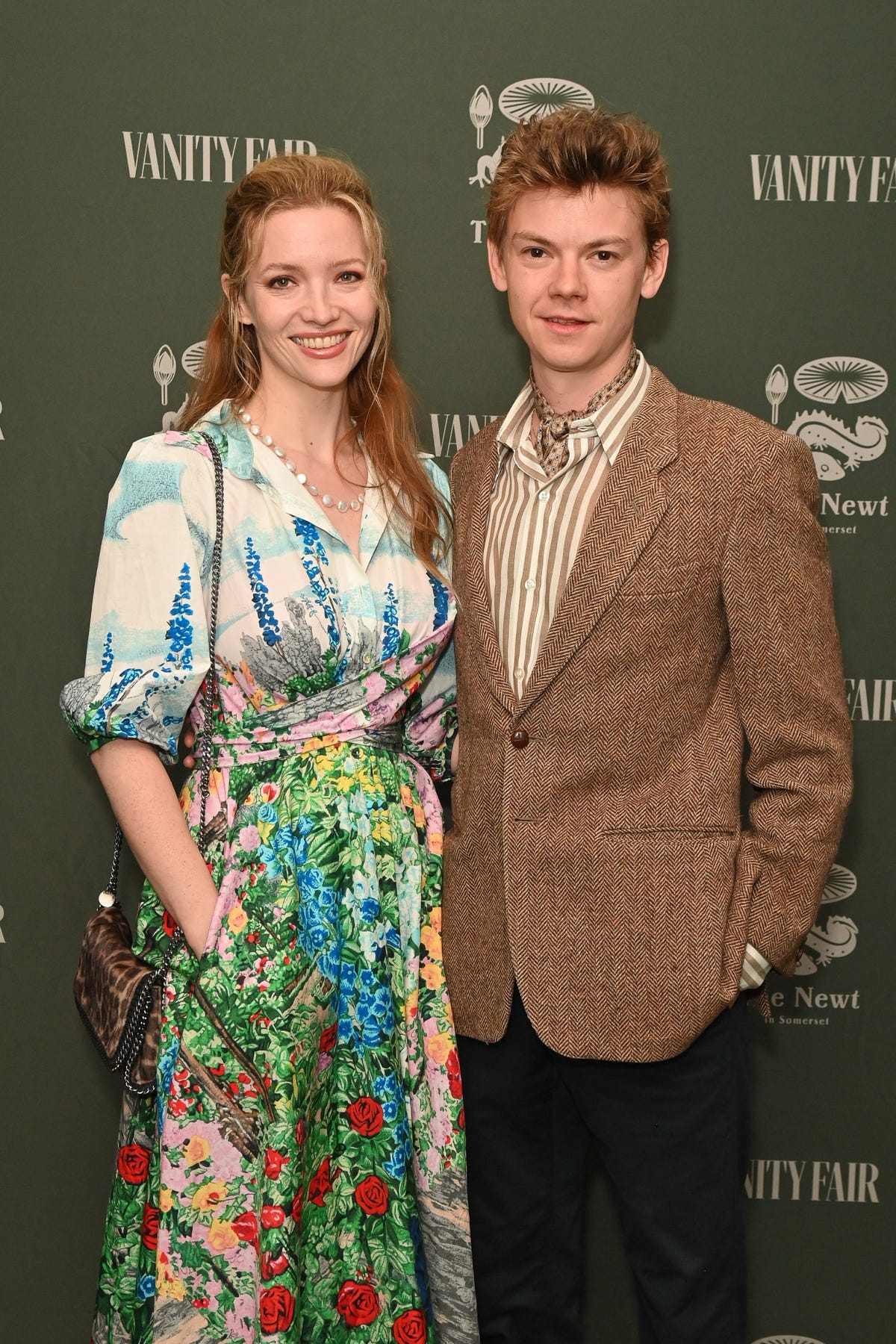 Thomas Brodie-Sangster and Talulah Riley get married