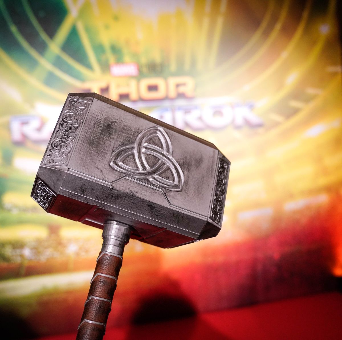 This  Star Forged a 110-Pound Replica of Thor's Hammer