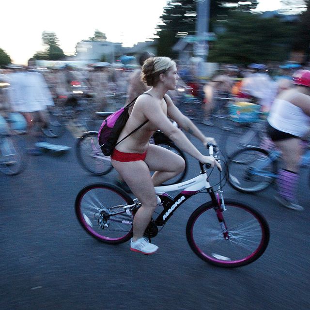 shrill naked bicyclists