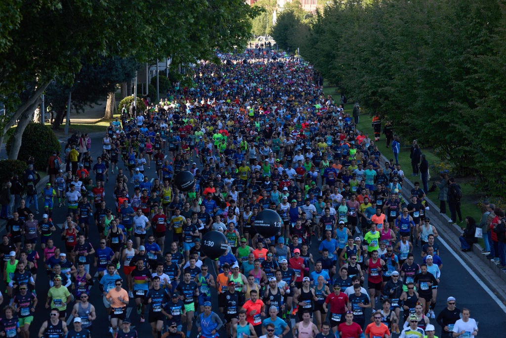madrid celebrates the 46th edition of the zurich rock 'n' roll running series
