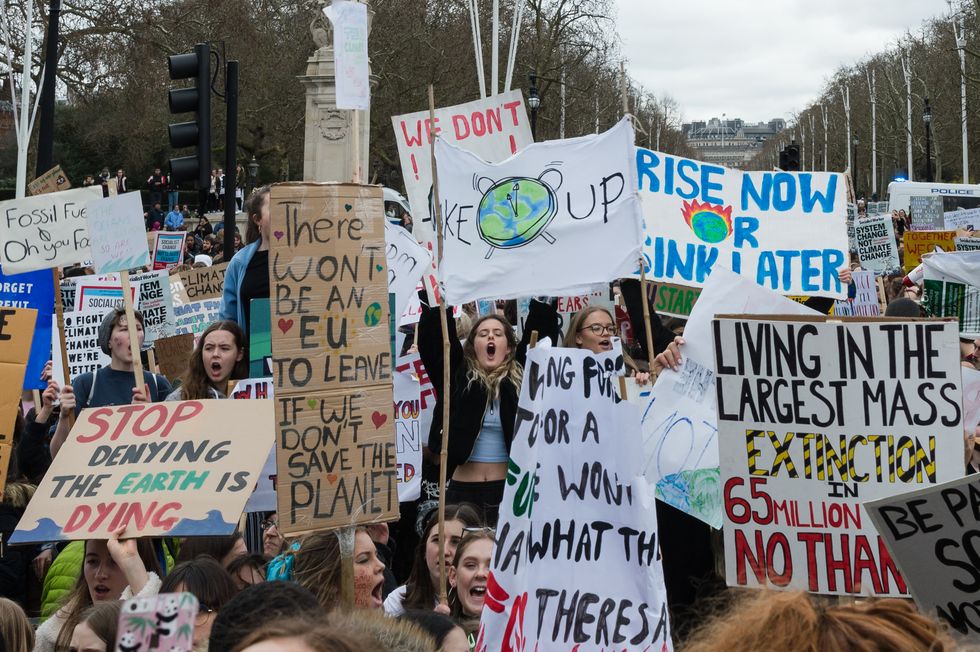 Global Youth Strike For Climate In London