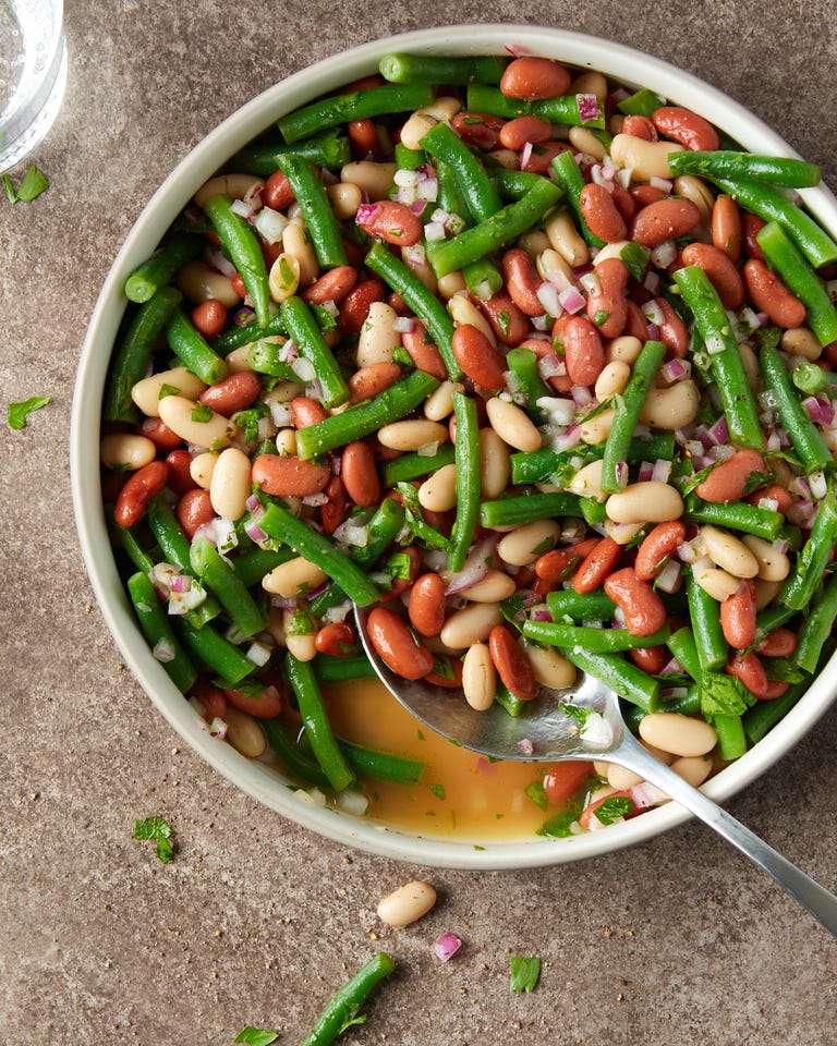 Best Three Bean Salad Recipe - How To Make Three Bean Salad