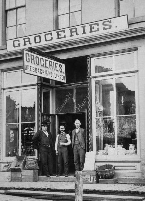 What Grocery Stores Have Looked Like Over the Years