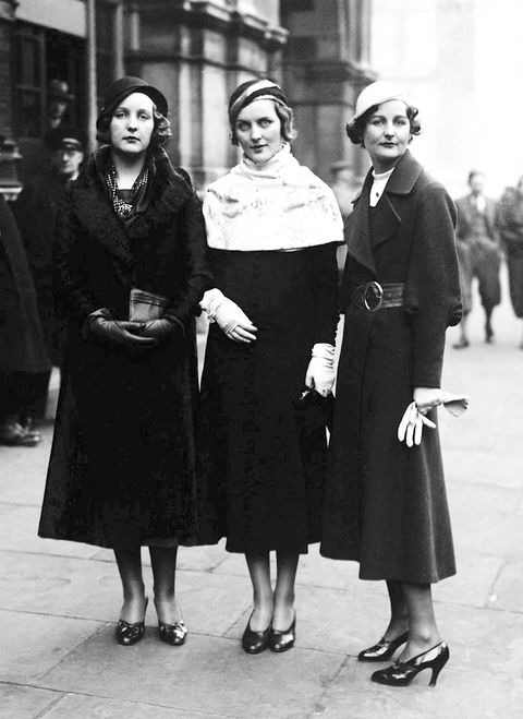 unity, diana and nancy mitford in the 1930s