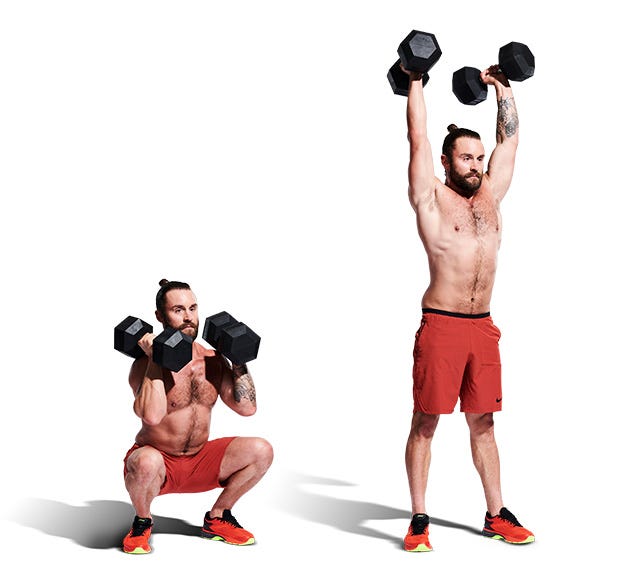 Can You Beat This 220-Rep Dumbbell CrossFit Test In 13 Minutes?