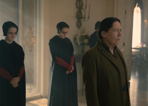 esther and janine with aunt lydia in the handmaids tale season 5
