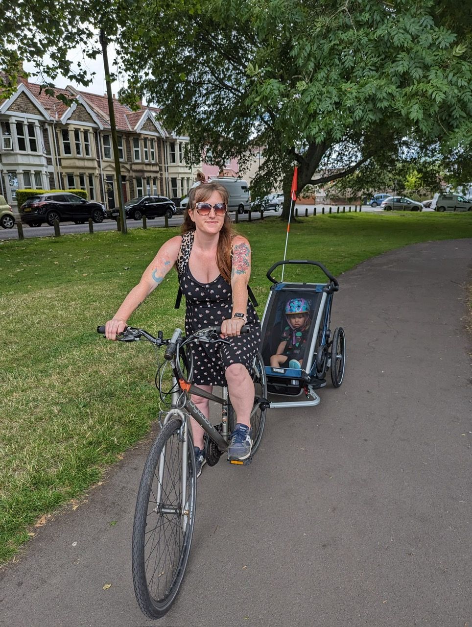 Thule Chariot Cross multisport bike trailer review UK 2023