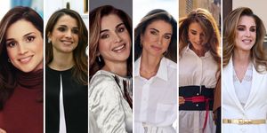 ヨルダン王国のラーニア王妃のヘアメイク変遷