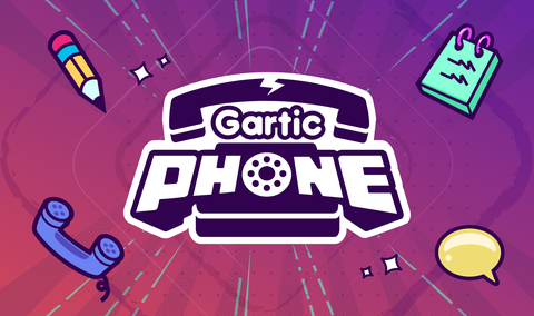 online group games  gartic phone