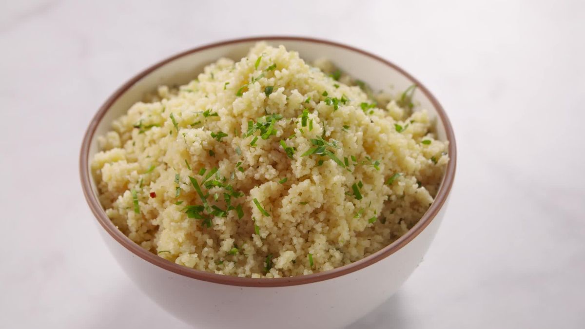 preview for Fluffy Couscous Is Ready In Minutes