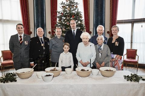 Prince George Christmas puddings