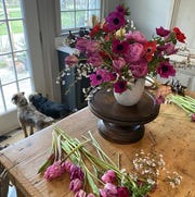 Lewis Miller Floral Arrangement Lewis Miller floral arrangement