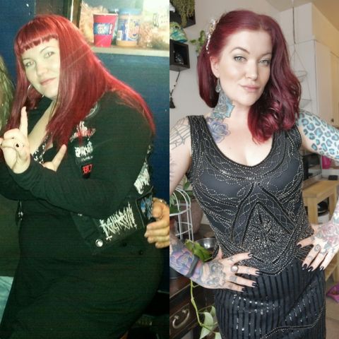 eileen weight loss before and after