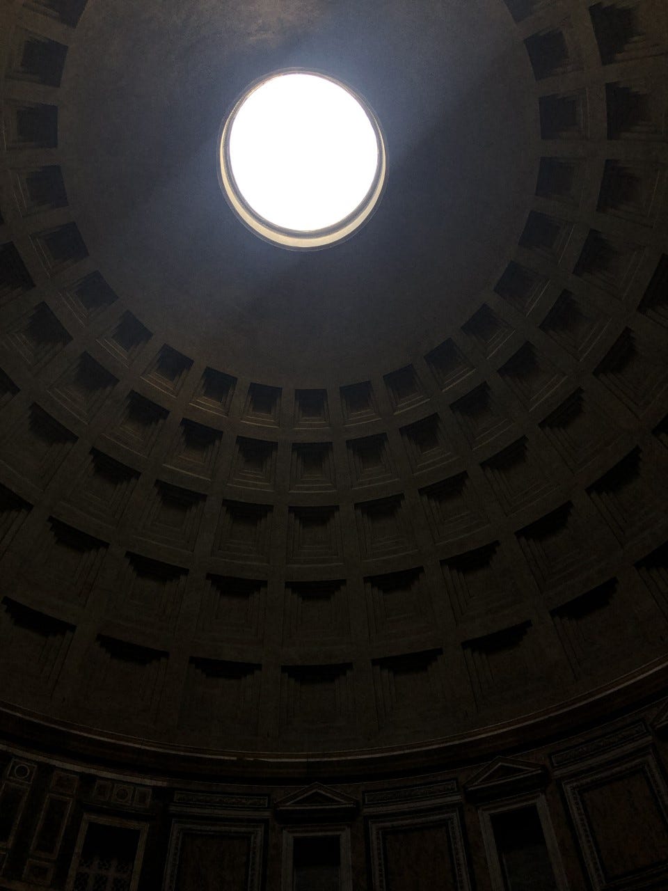 Dome, Ceiling, Light, Architecture, Building, Sky, Circle, Daylighting, Symmetry, 