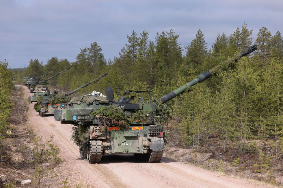 finland holds lightning strike 22 military exercise