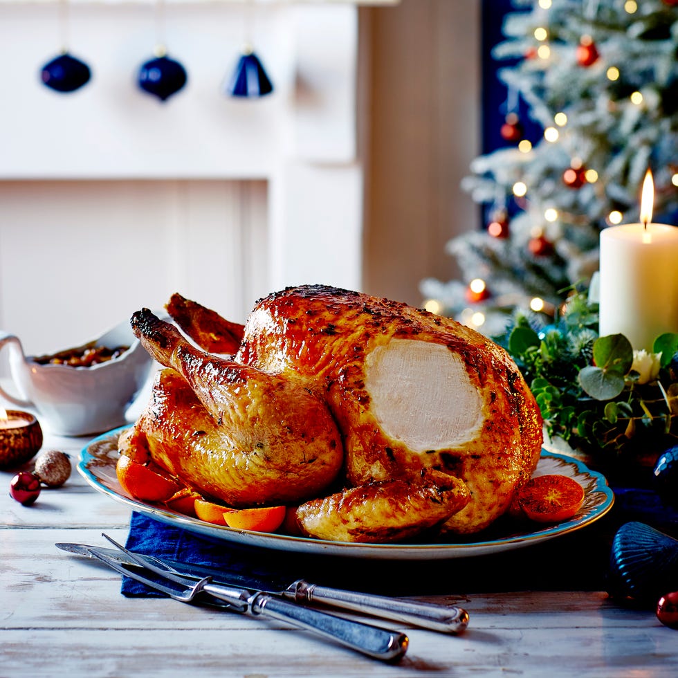 best christmas turkey recipes thyme and sherry glazed turkey