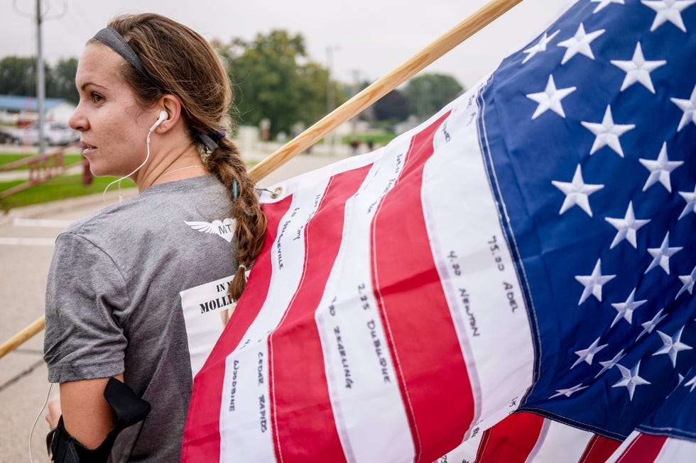 Mollie Tibbetts Memorial Run in Brooklyn, Iowa