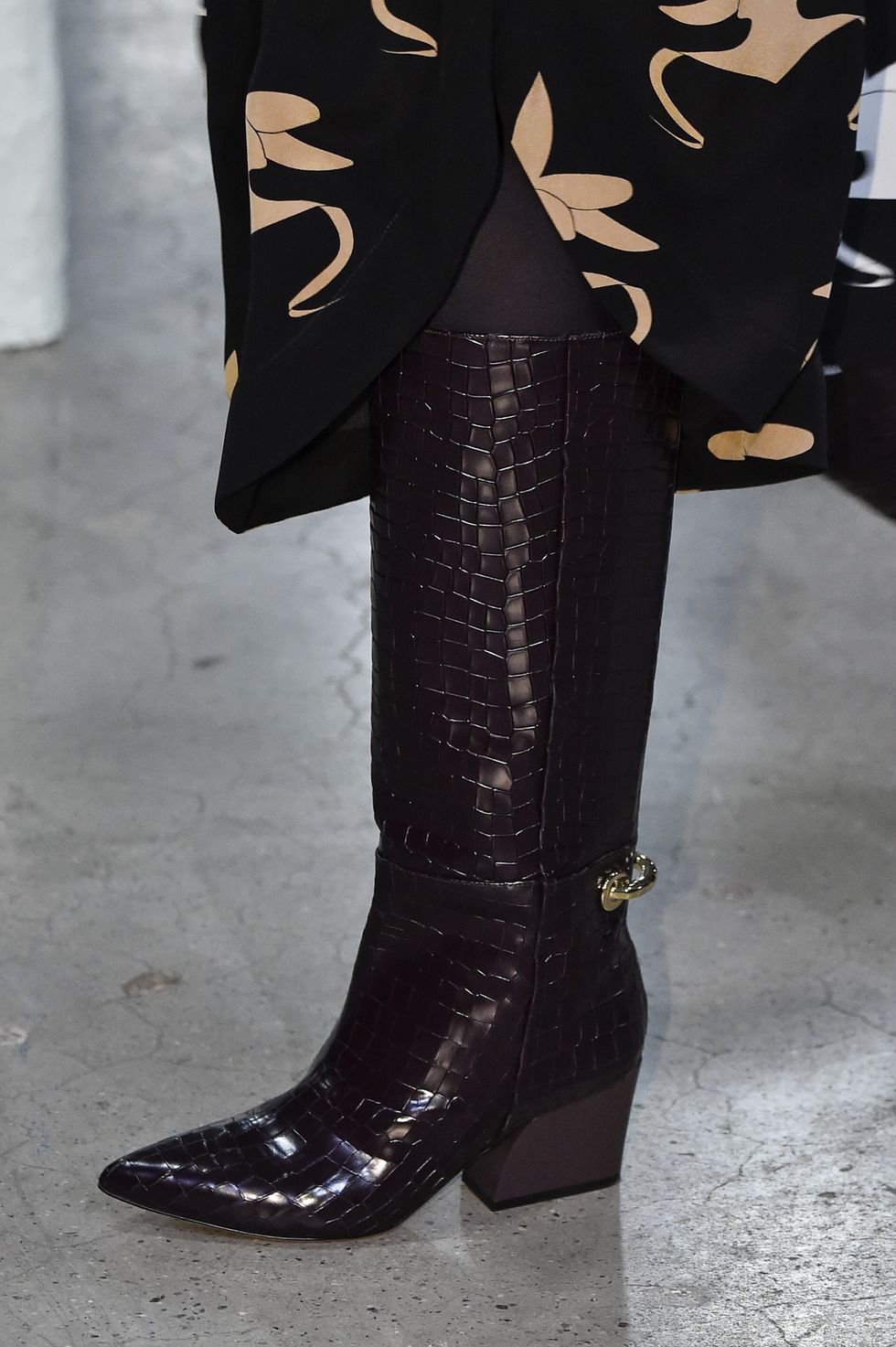 Tibi cheap croc boots