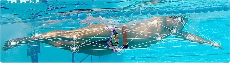 tecnología tiburón para nx swim