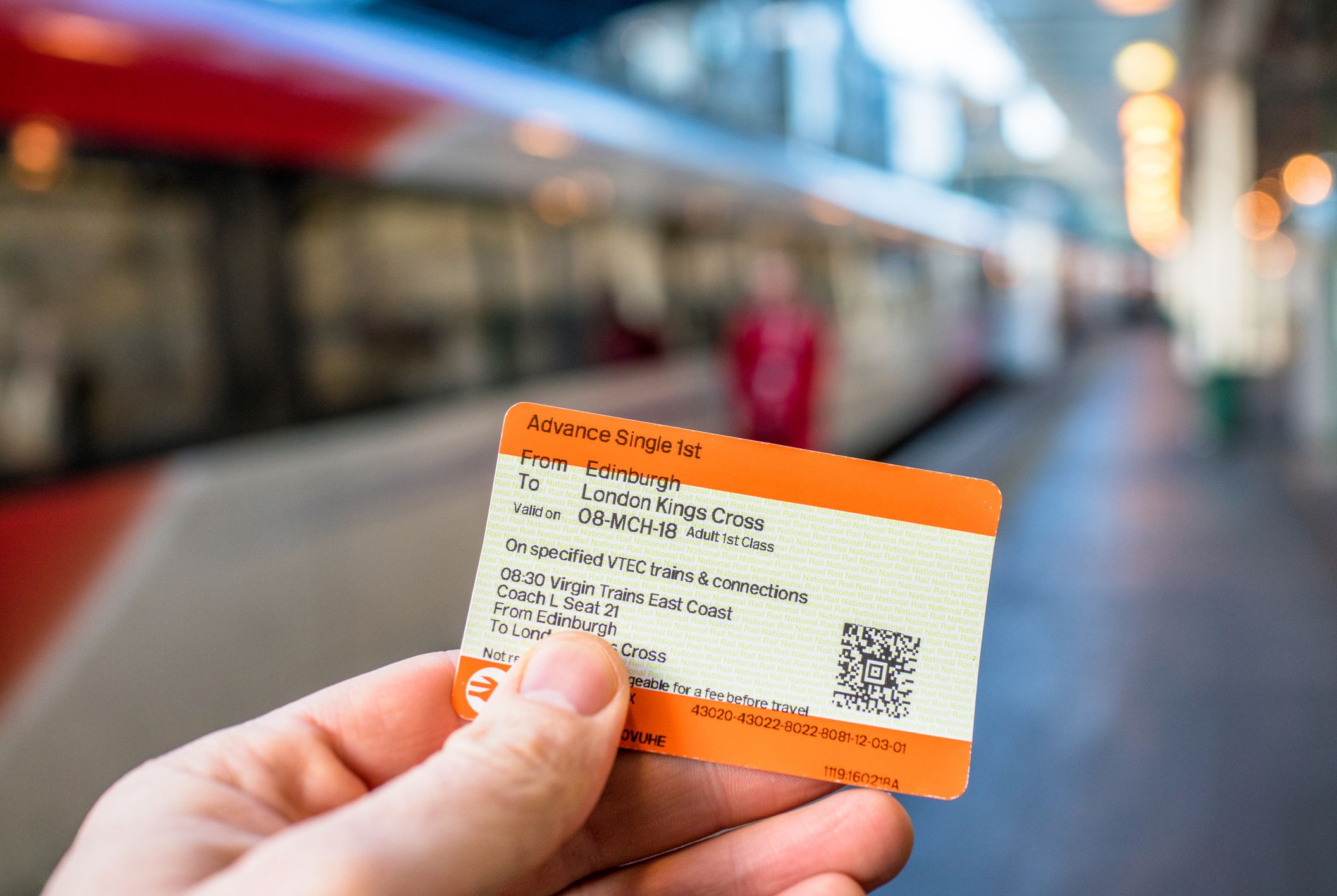 Train tickets booking