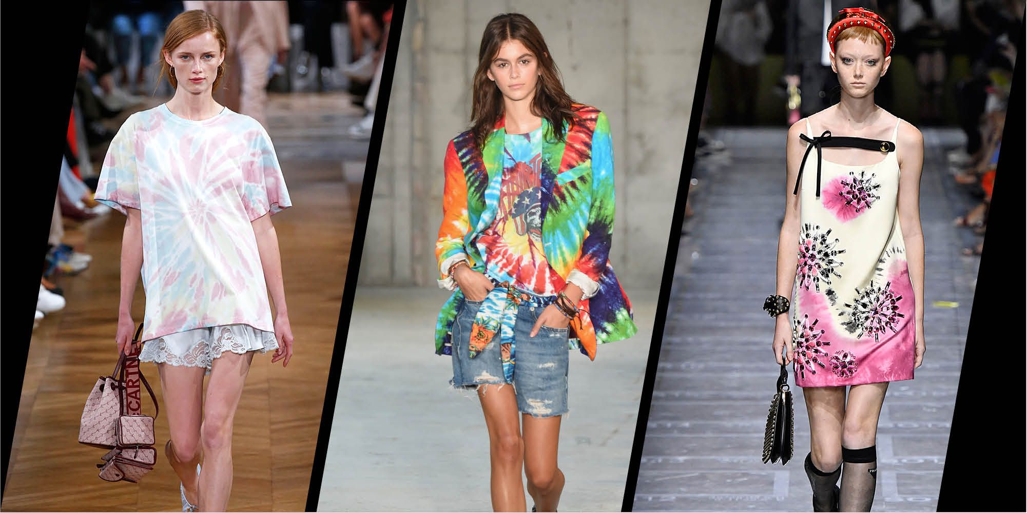 Tie dye is a major fashion trend for 2019