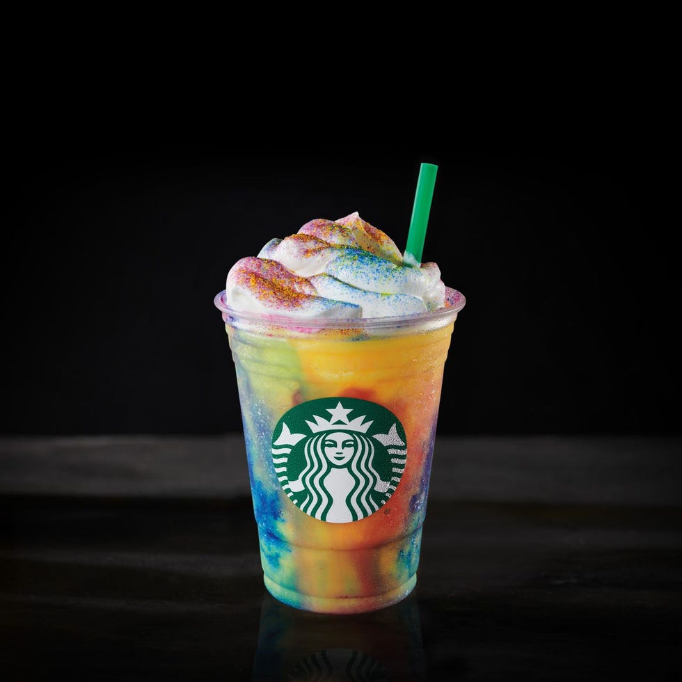 tie dye frappuccino