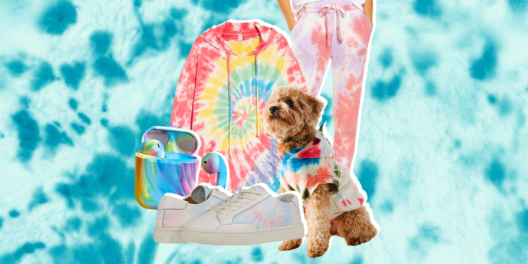 Kids tie dye online loungewear