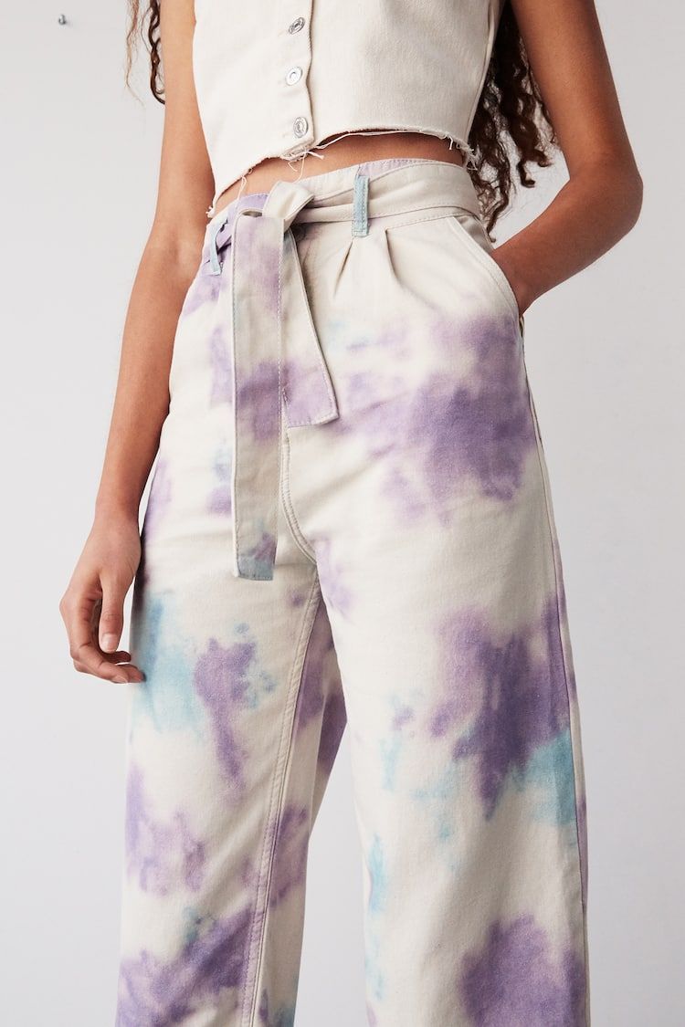 falda explosión Samuel Pull & Bear tiene los pantalones tie-dye más bonitos