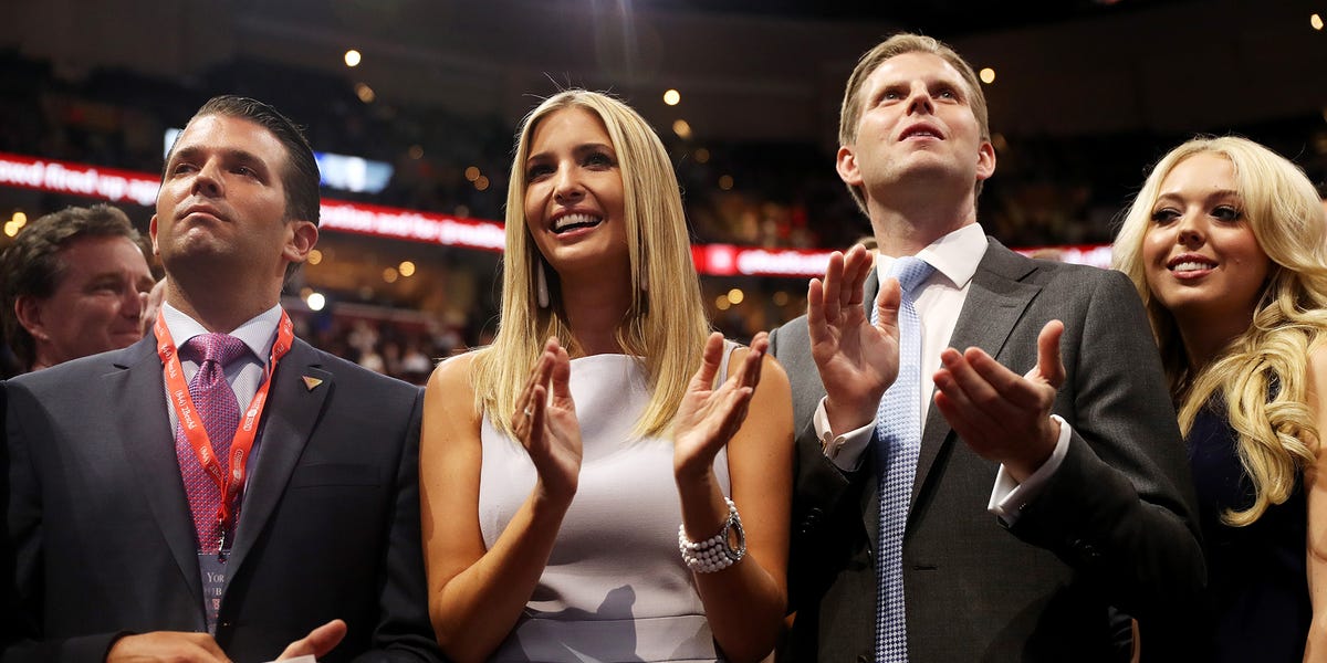 Ivanka and Donald Jr. Reportedly Tried to 'Bump Off' Tiffany from the ...