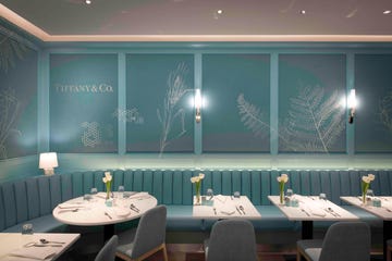 Tiffany blue box cafe, Harrods