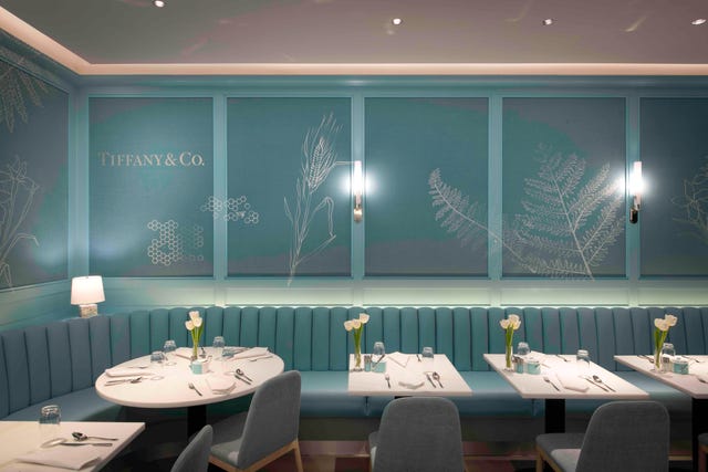 Tiffany blue box cafe, Harrods