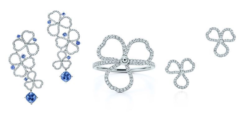$16,000 Tiffany Co Lace Platinum Bezel Diamond Flower Quatrefoil Tennis  Bracelet | eBay