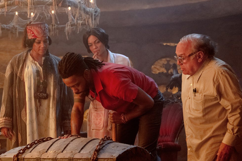 Tiffany Haddish, Rosario Dawson, LaKeith Stanfield, Danny DeVito, Hunted Mansion tiffany haddish, rosario dawson, lakeith stanfield, danny devito, hunted mansion