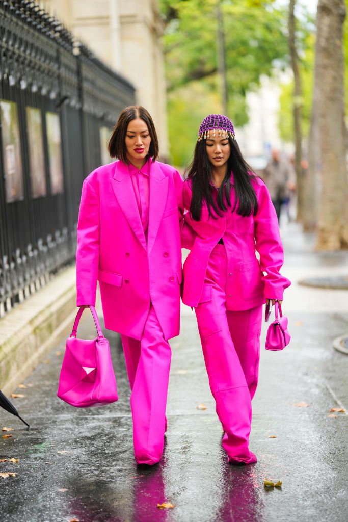 Las medias, el accesorio del otoño - En rosa neón y tupidas, de