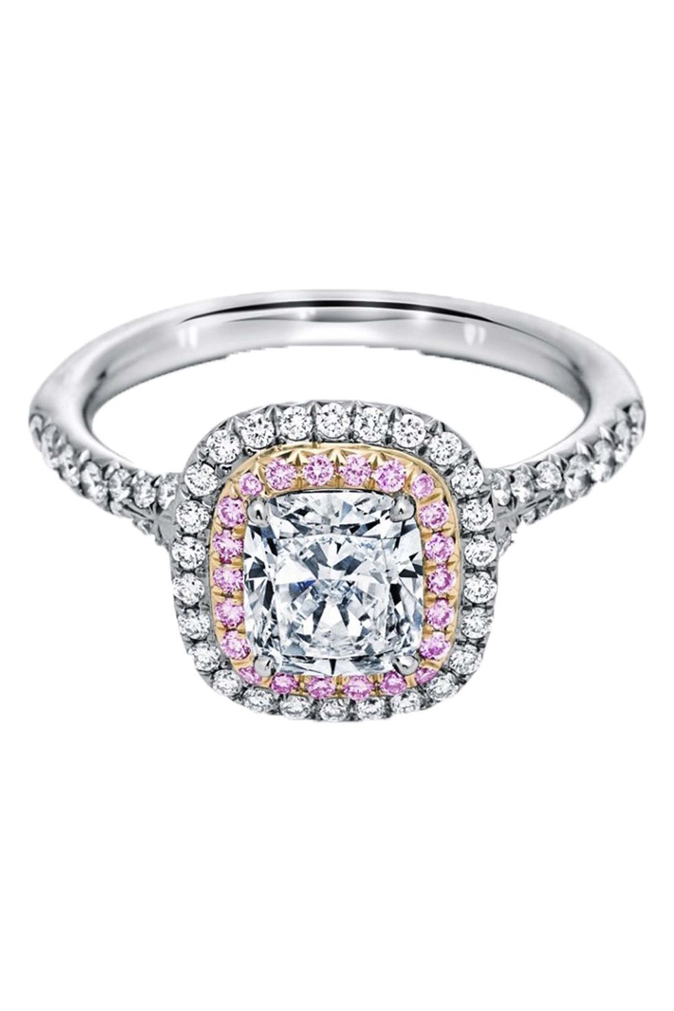 Tiffany pink engagement ring