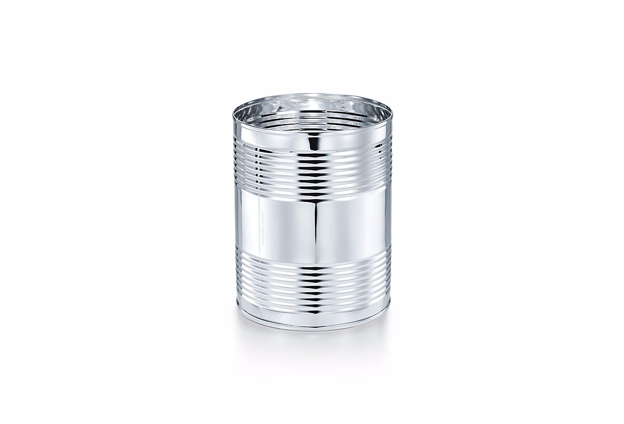 Tiffany silver sale tin can