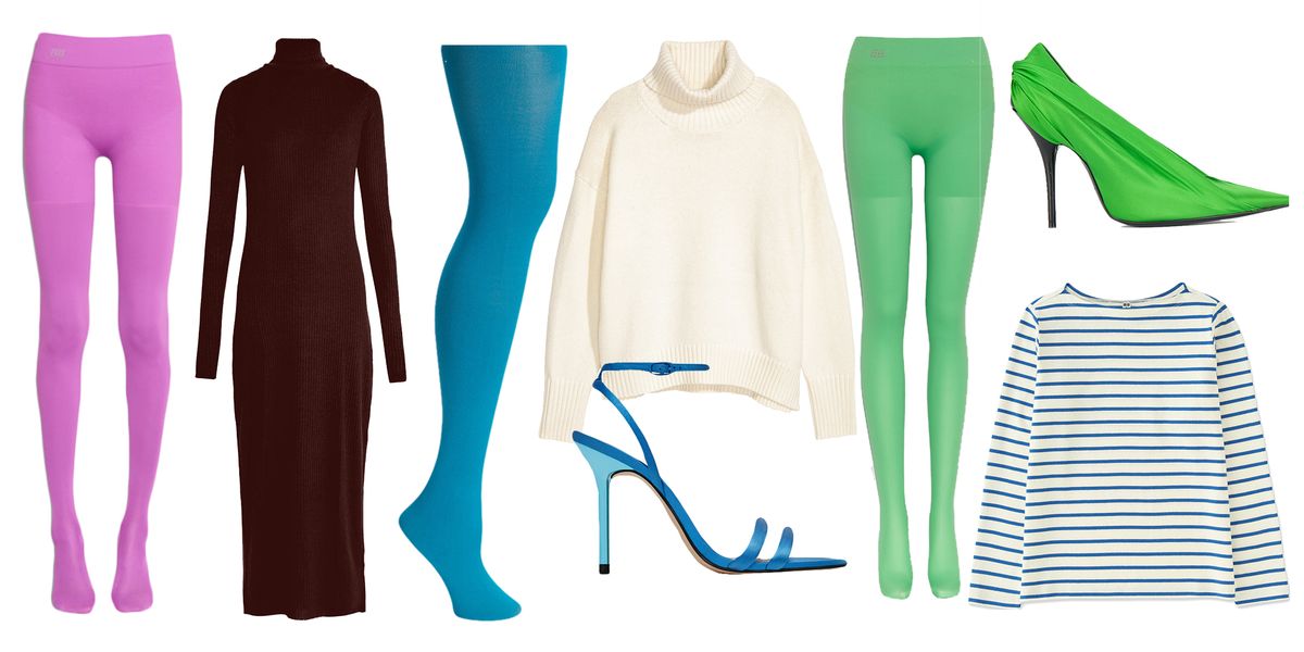 5 Adult Ways to Wear Colored Tights That Aren't Reminiscent of Blair Waldorf
